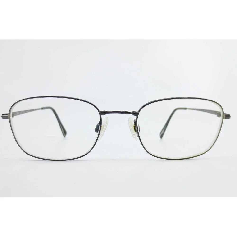 Charmant CFX CX7050 DG Dark Gunmetal Flexible Memory Metal Oval Eyeglasses 50-19